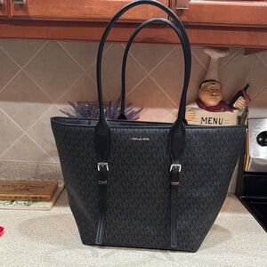 Michael Kors Dark Gray Signature Tote